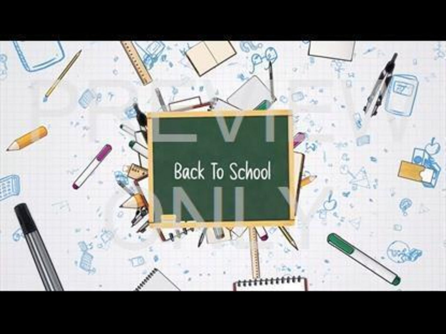 Back To School Title Still