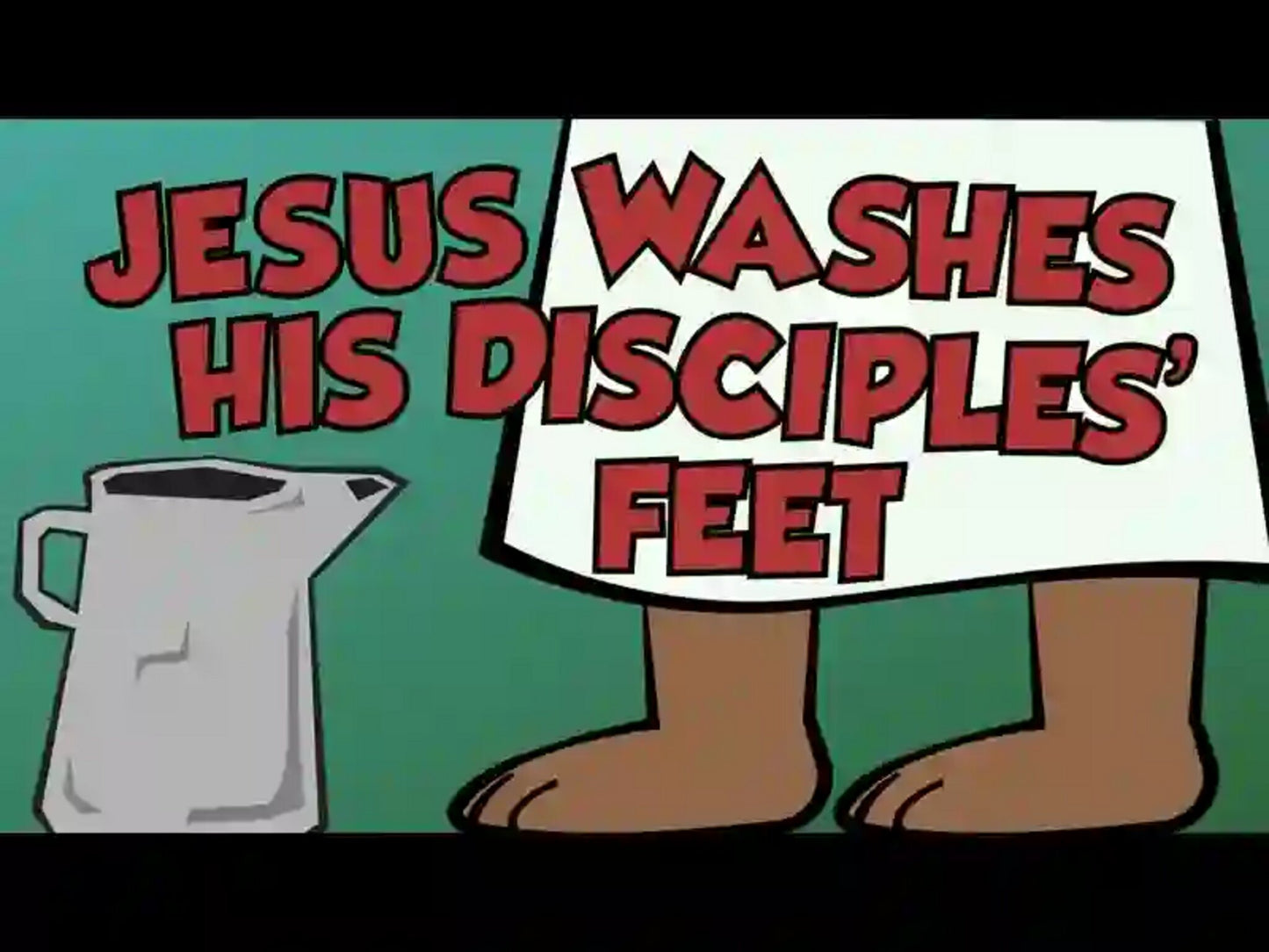 Jesus Washes His Disciples' Feet