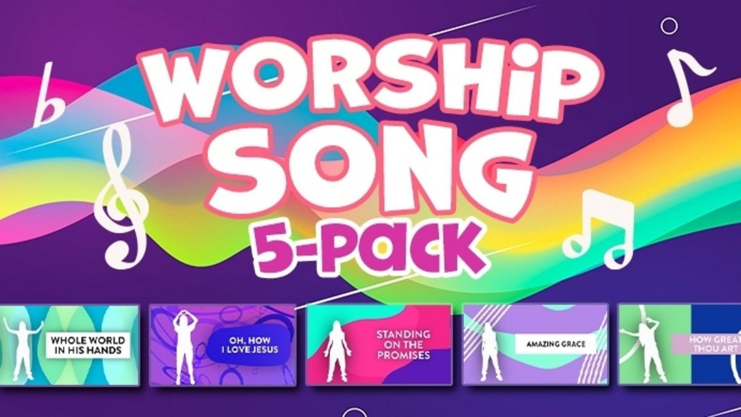 Worship Song 5-Pack