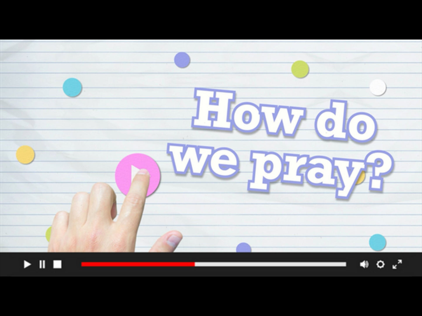 Theology for Kids: How do we pray?