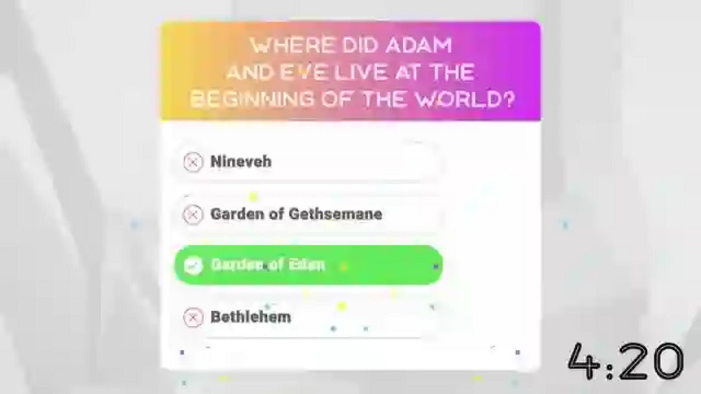 Bible Trivia