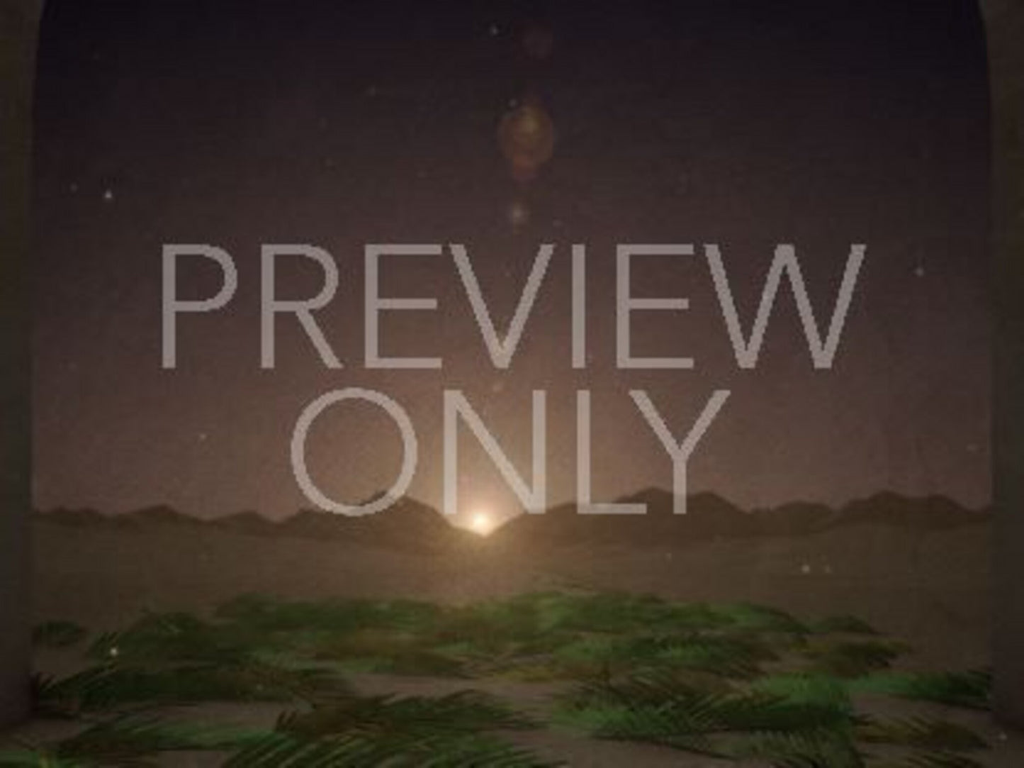 Palm Sunday Jerusalem Sunset