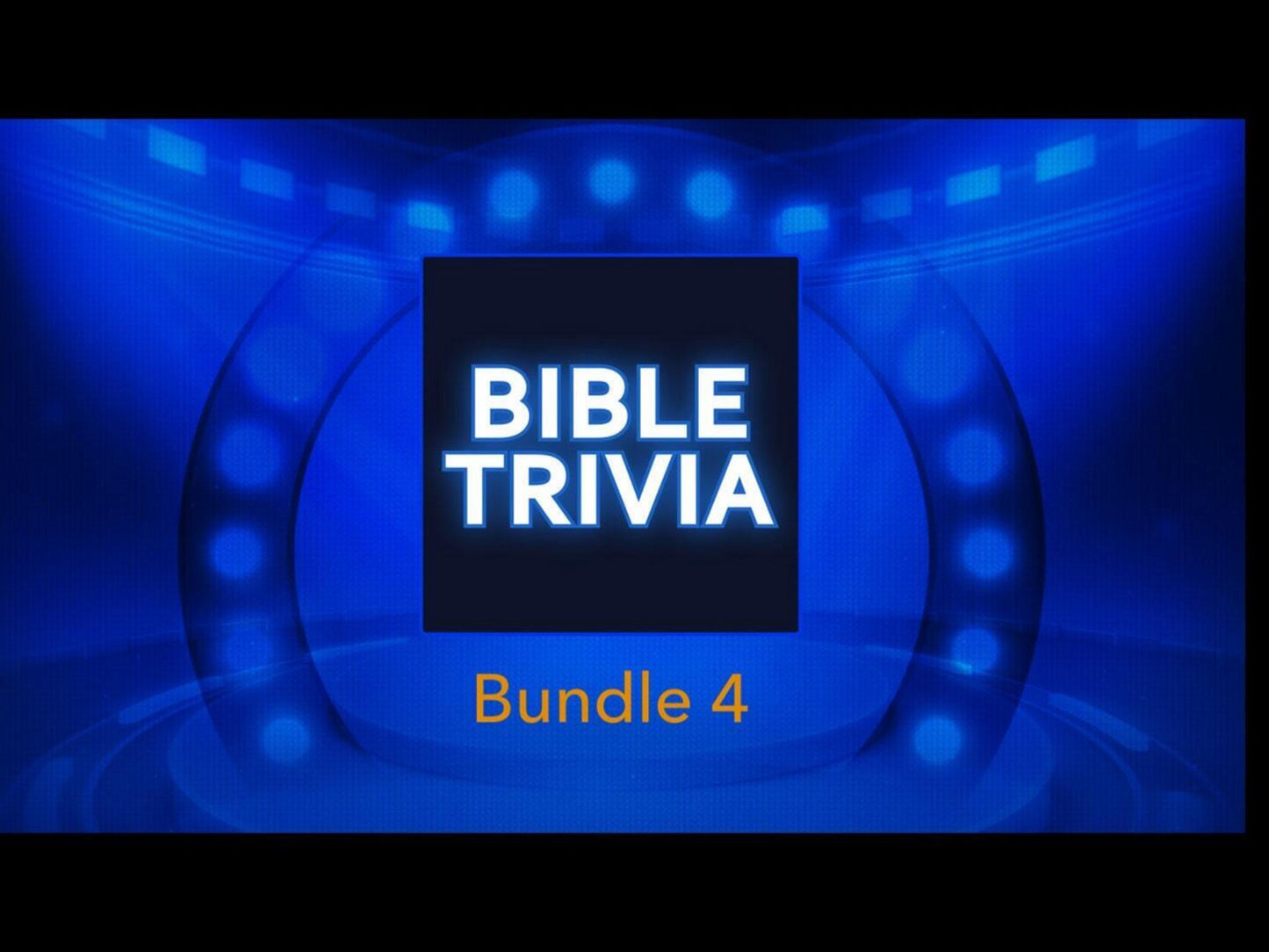 Bible Trivia Games Bundle 4