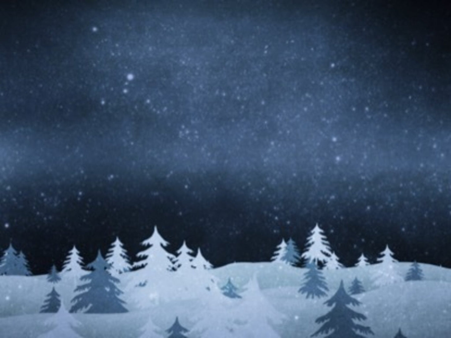 Christmas Forest Blue 2 Motion