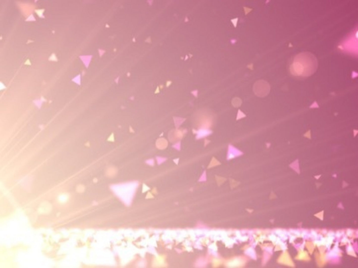 Spring Shapes Gold Pink Fast