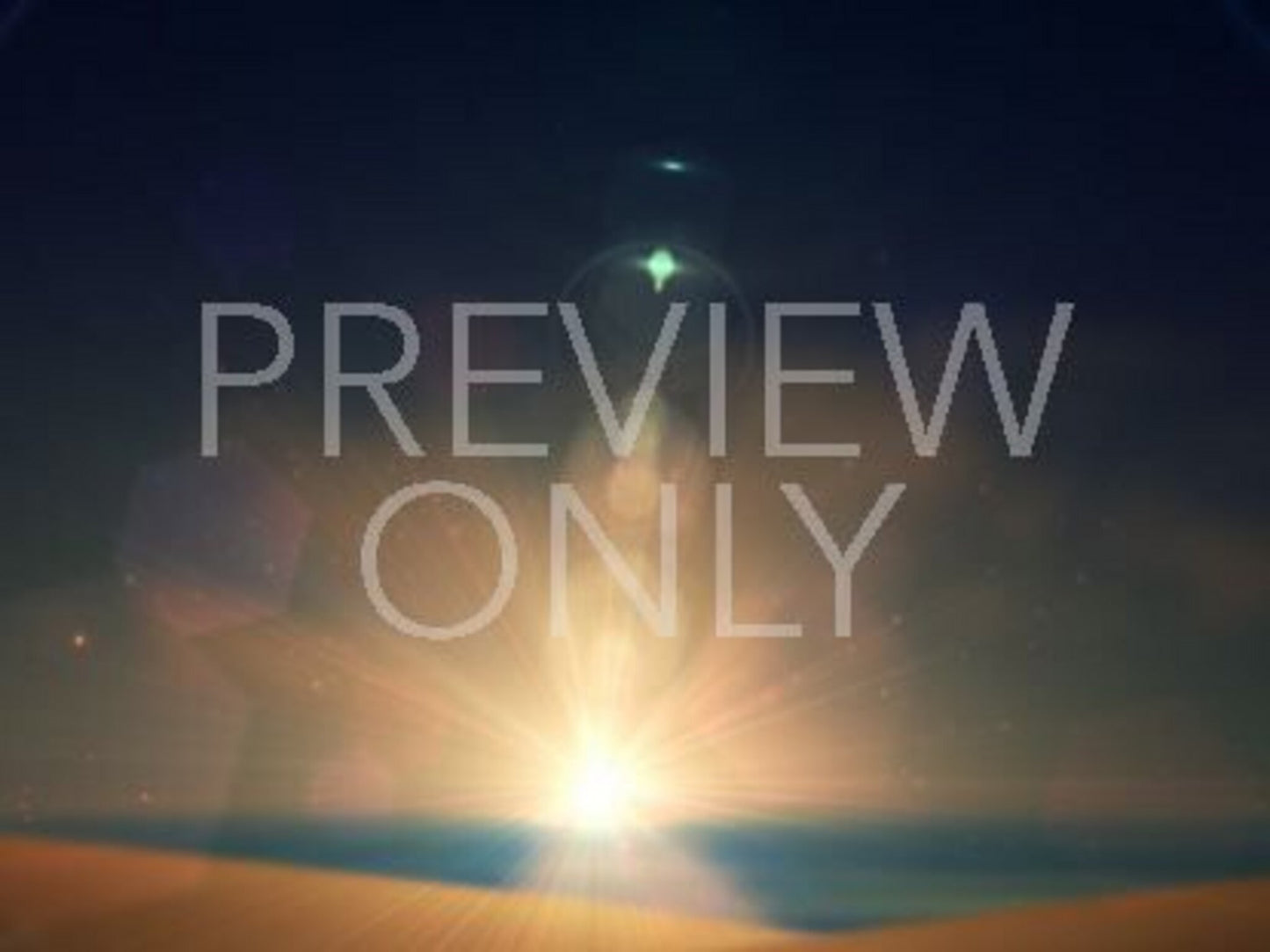 Summer Glow Dark Sunset Still