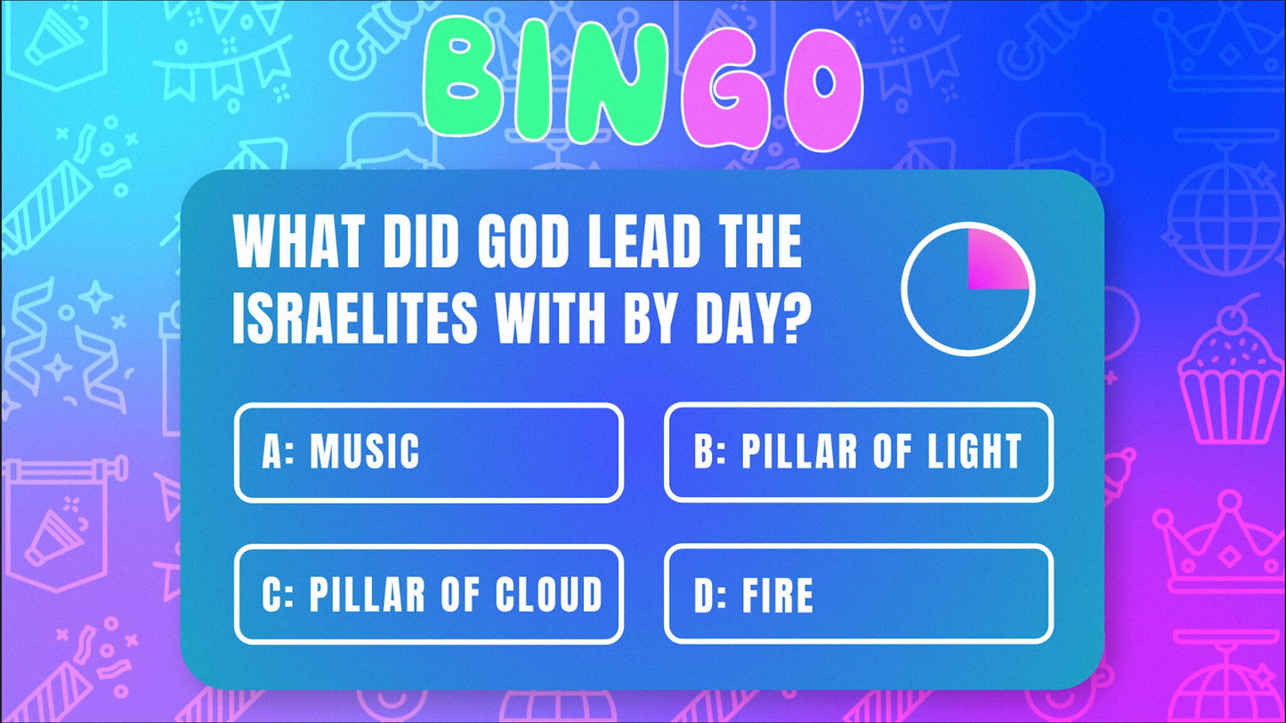 Bible Story Bingo - Funk Style: Episode 9