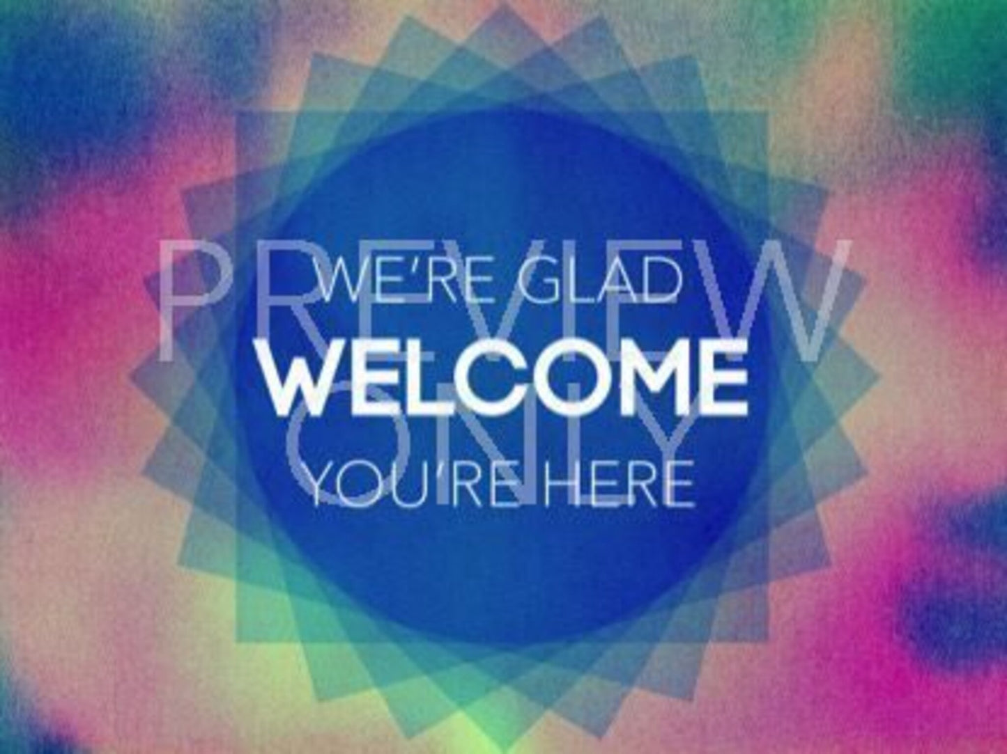 Vibrant Easter Welcome Still