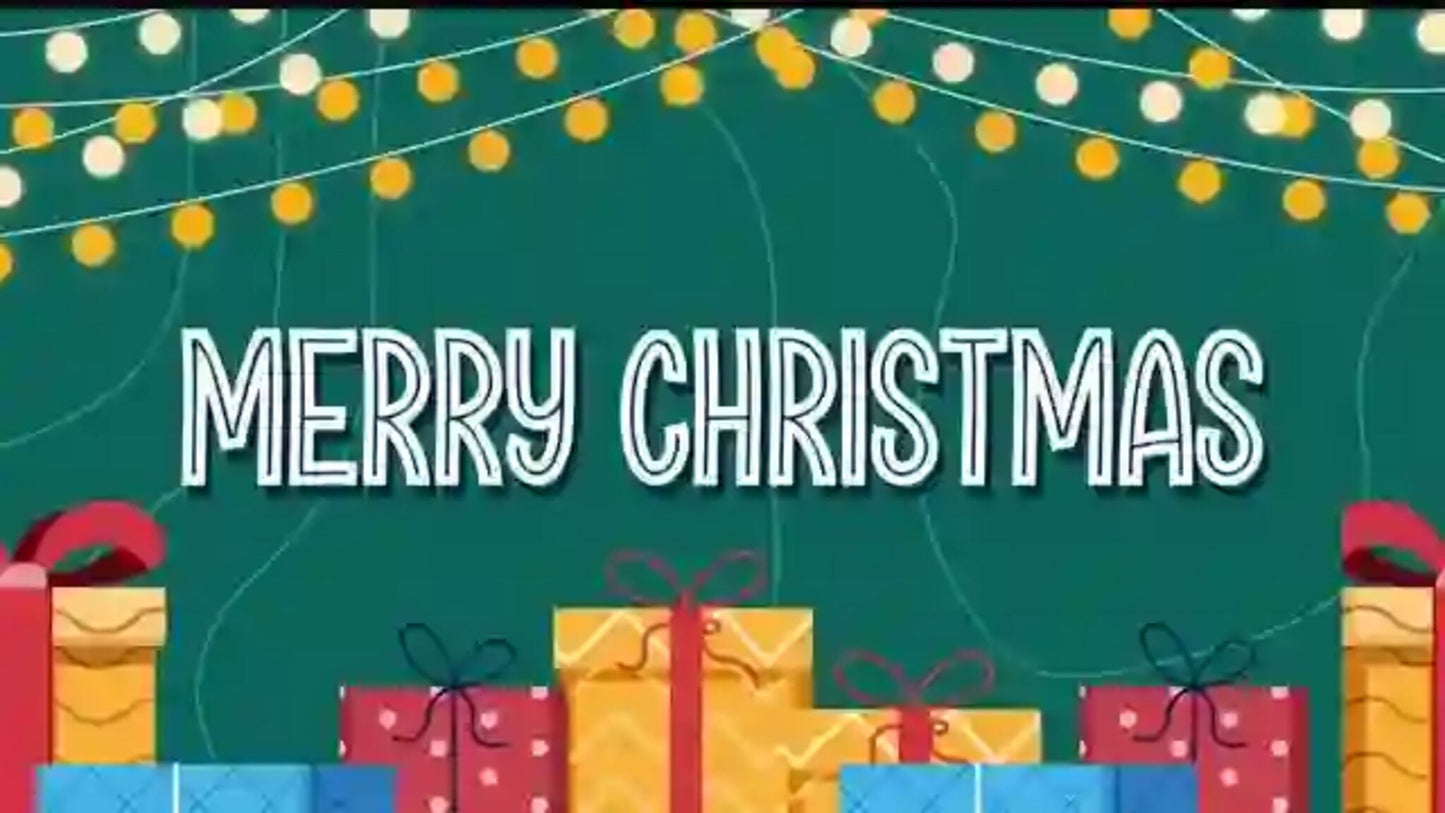 Christmas Kids Worship Vol 2 Merry Christmas Title Motion 2