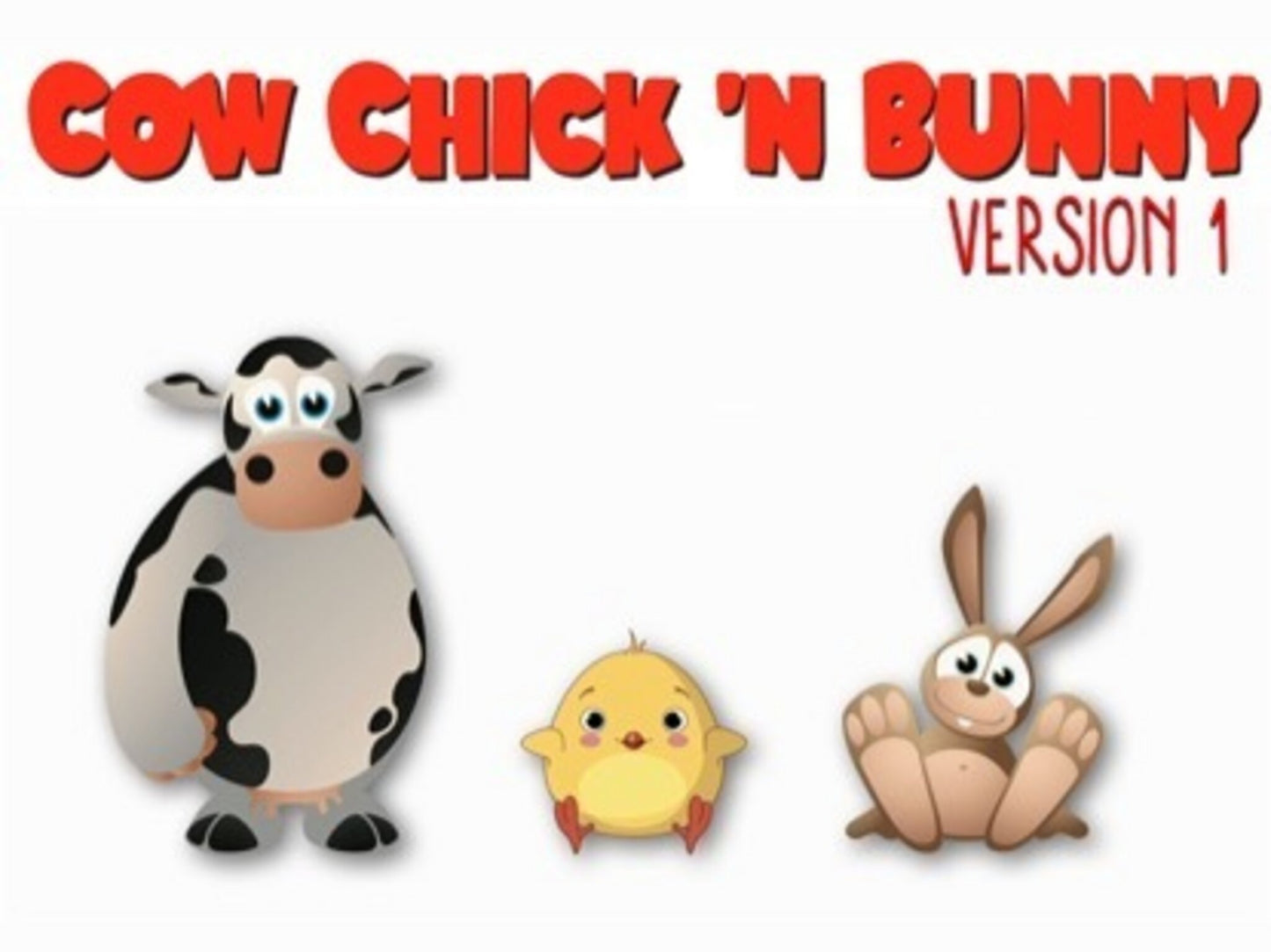 Cow Chick N Bunny 1
