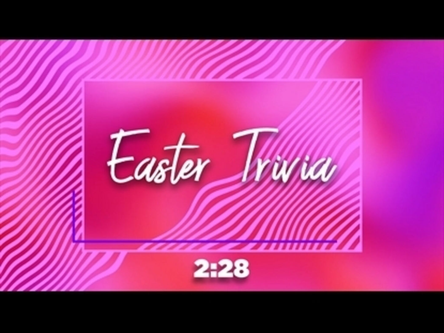 Easter Trivia Countdown 2