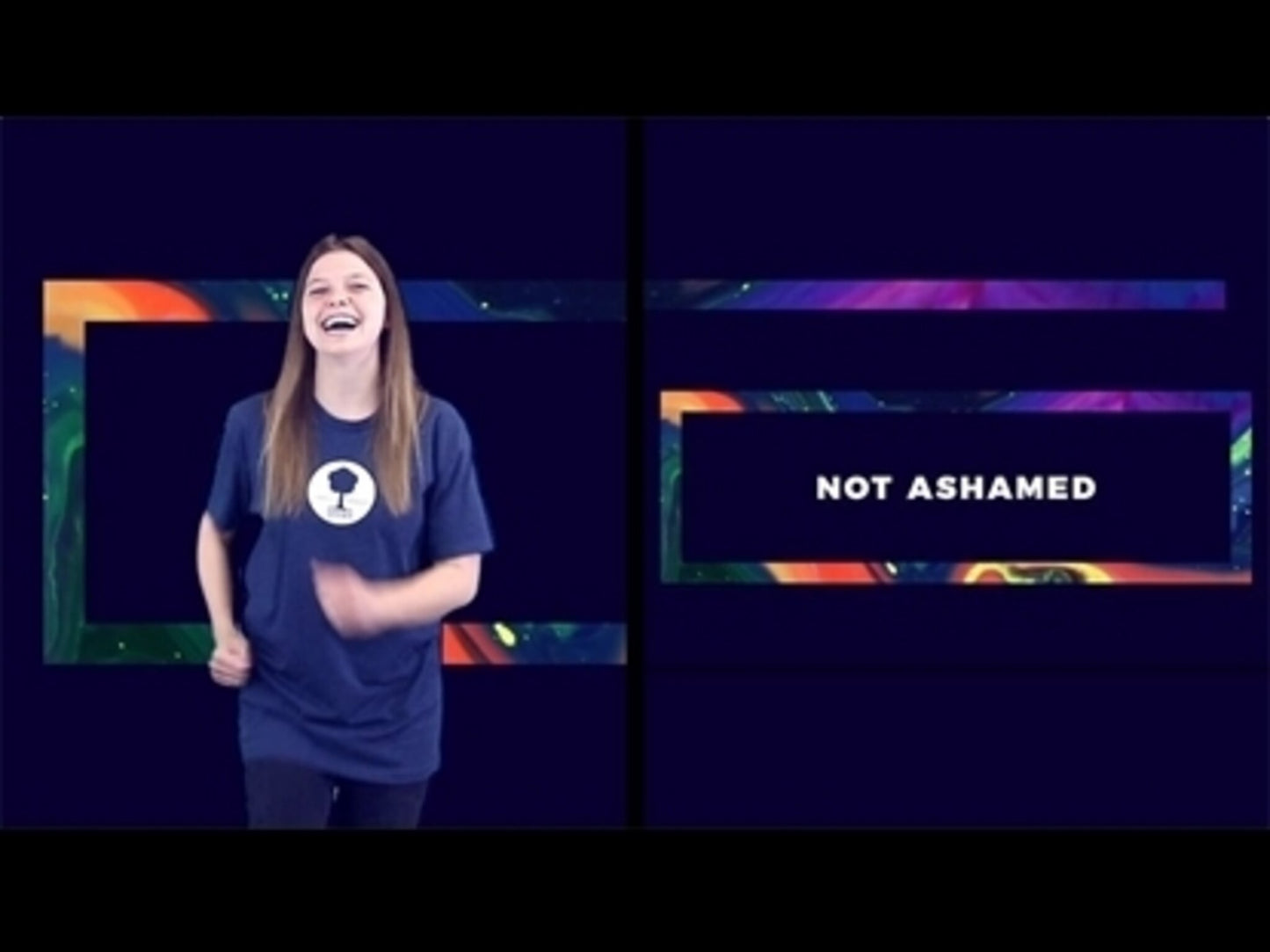 Not Ashamed Hand Motion Video (Romans 1:16-17 Esv)