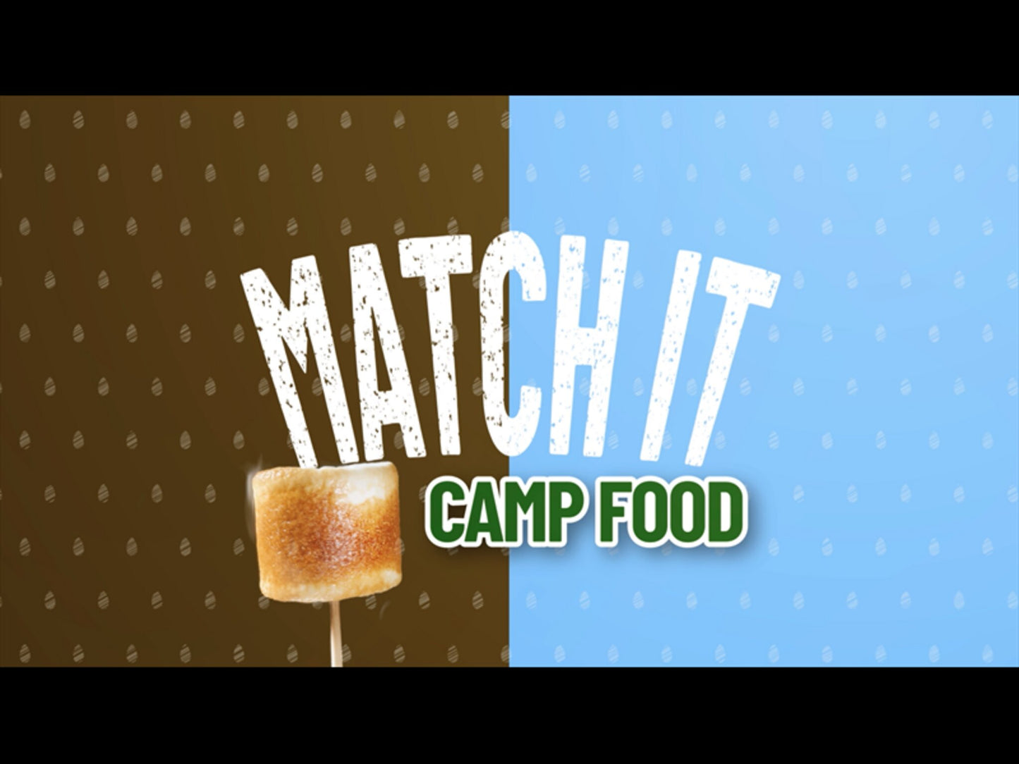 Match It! Camp Food Edition