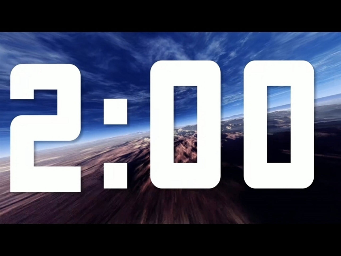 2 Minute Countdown - Flying