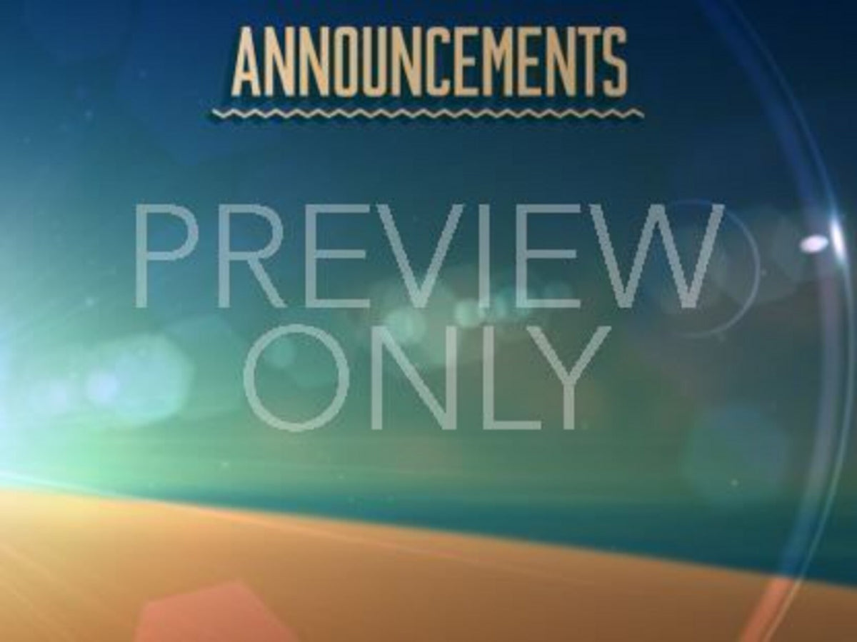 Summer Glow Announcements