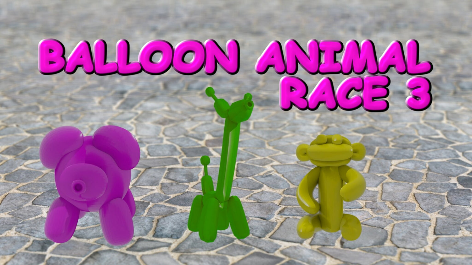 Balloon Animals Race 3
