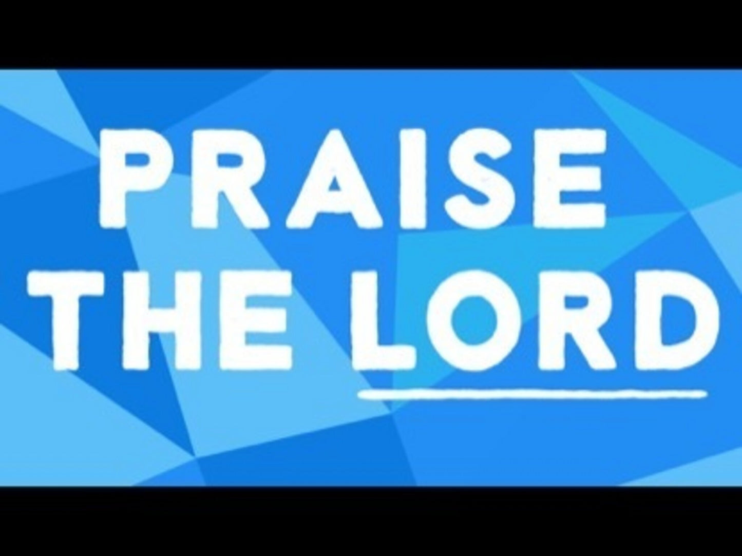 Praise Hymn Lyric Video
