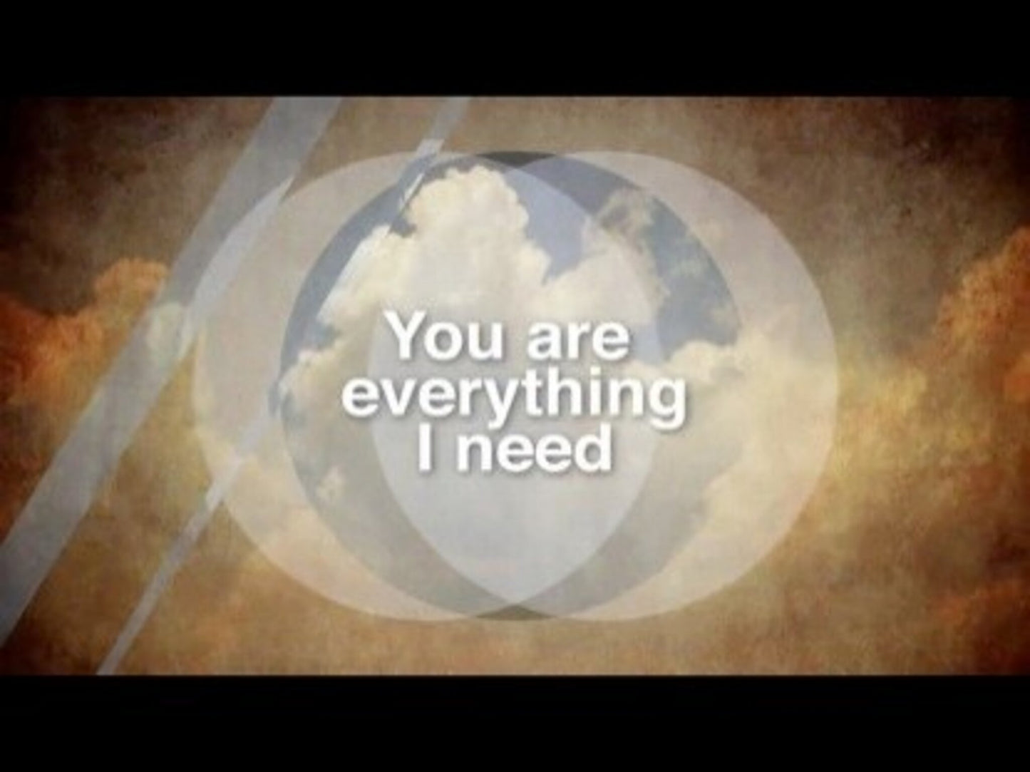 You Are Everything I Need