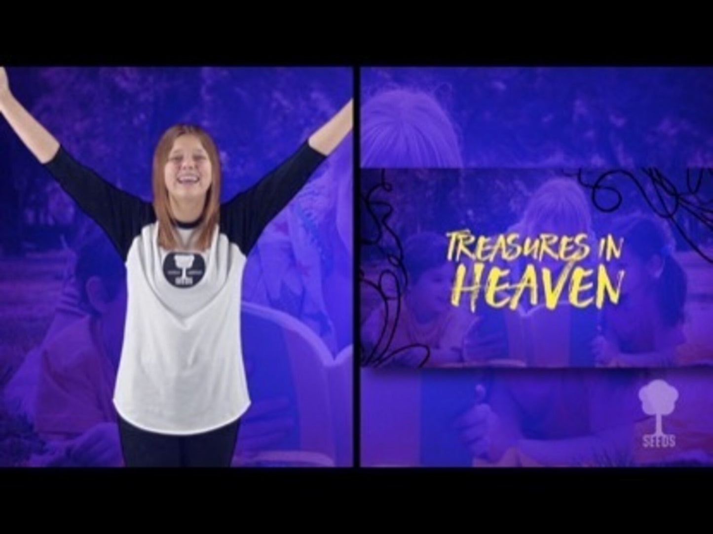 Treasure Hand Motions (Matthew 6:20-21)