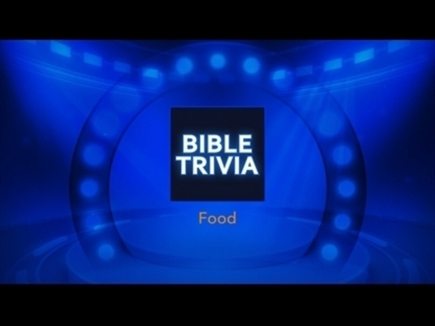 Food In The Bible Trivia