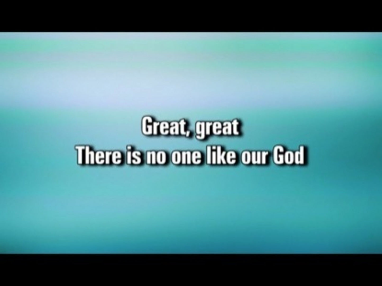 Great Great God