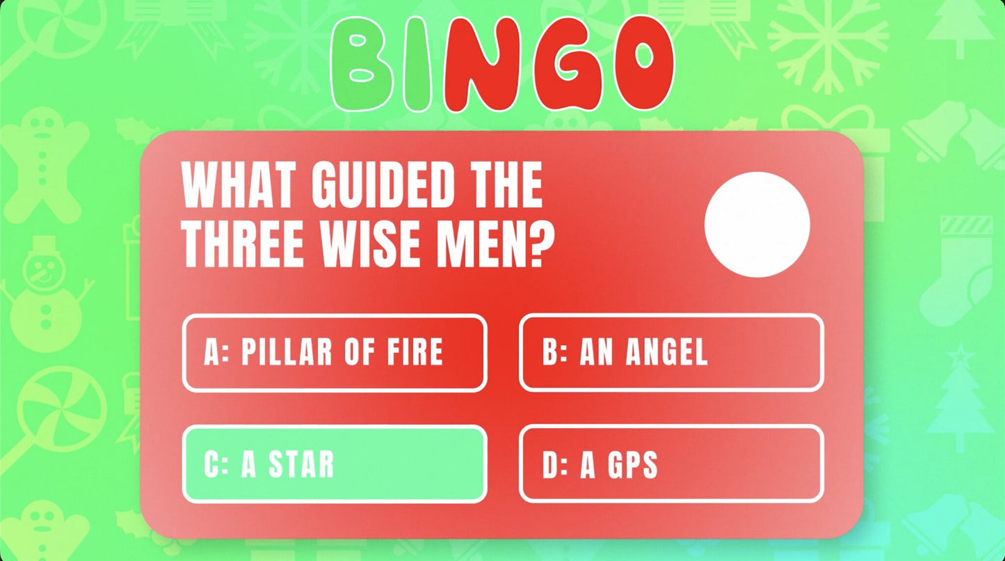 Bible Story Bingo - Christmas Edition Episode 3