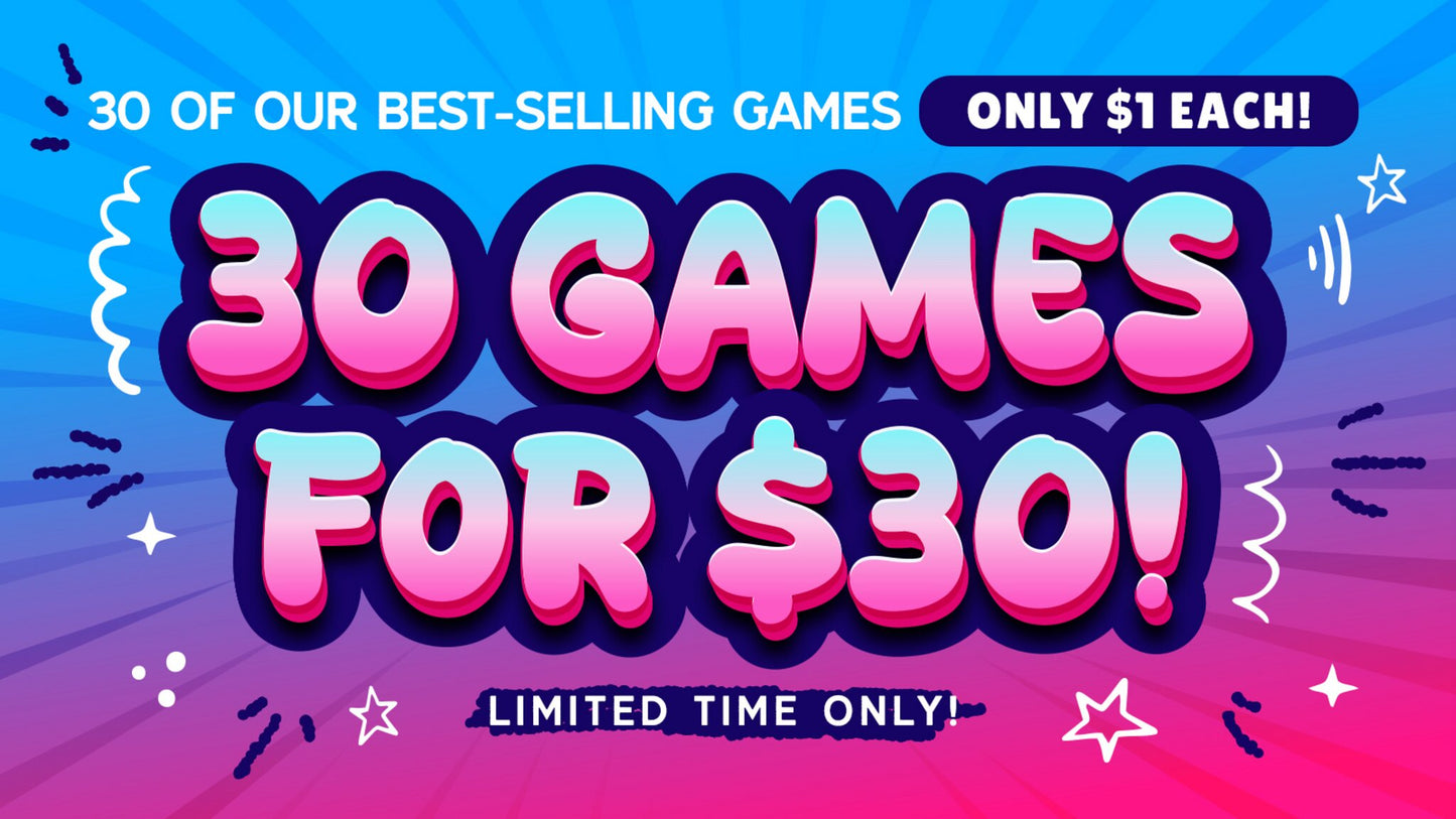 30 Games For $30
