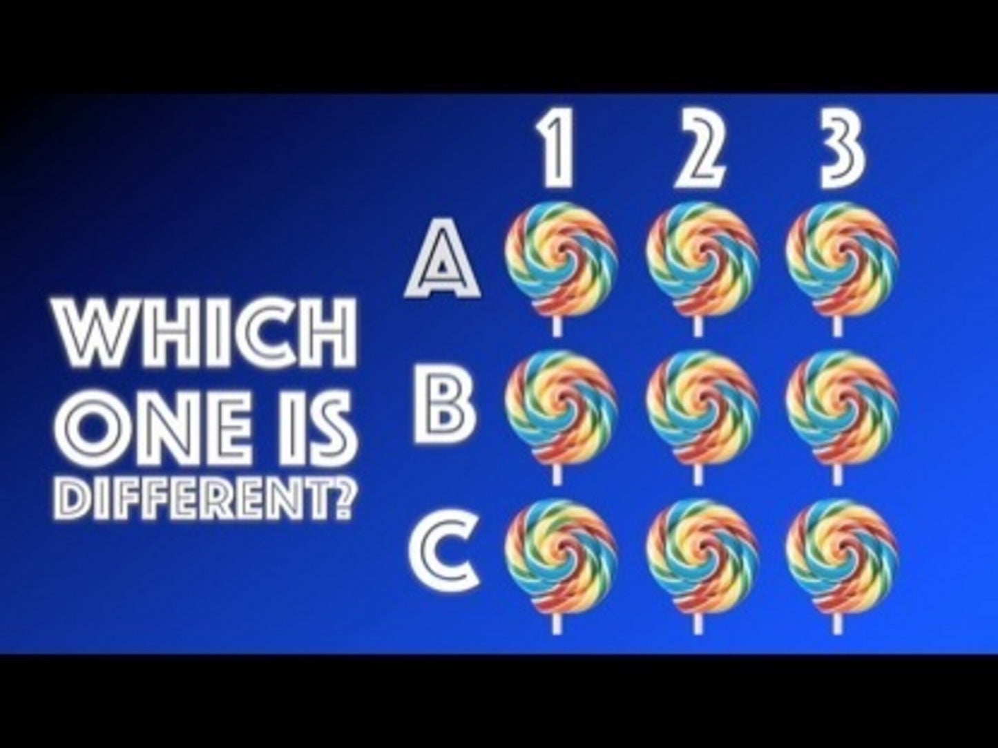 Which One Is Different Version 1