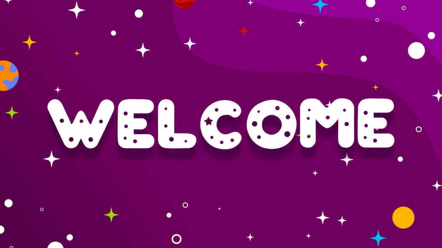 TOO COOL 4 SCHOOL Welcome Graphic
