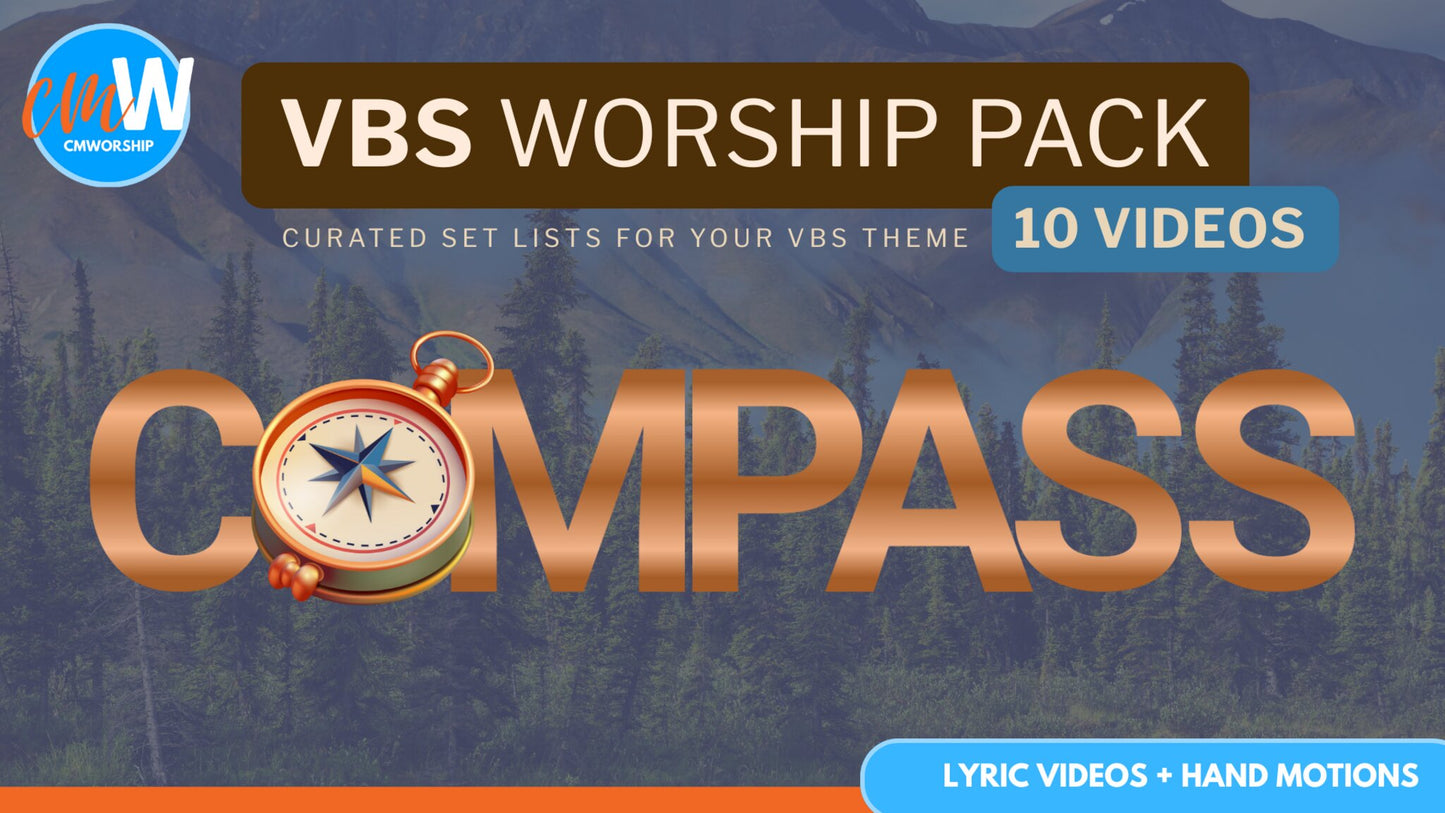 VBS Worship Pack: Compass Theme