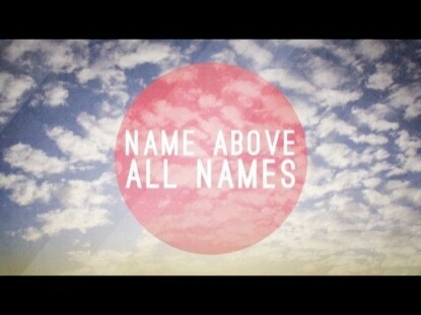 Jesus Is The Name