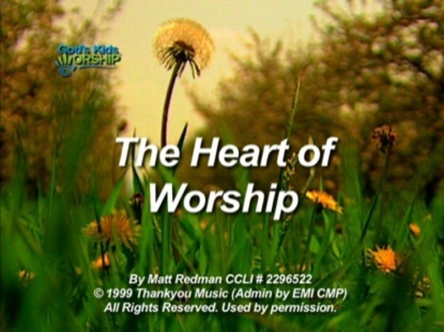 The Heart Of Worship