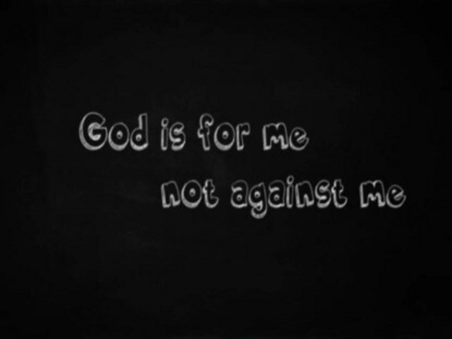 God Is For Me