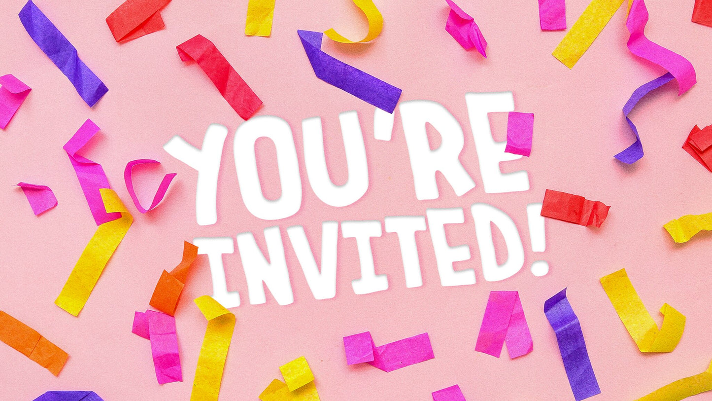 Youre Invited 5-Week Elementary Curriculum