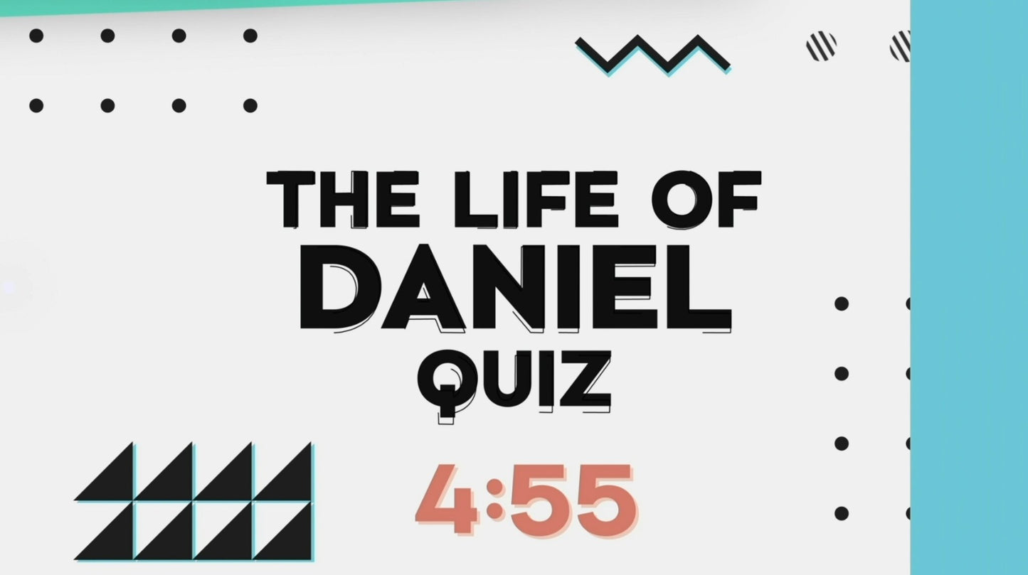 Bible Quiz - Daniel Edition Countdown