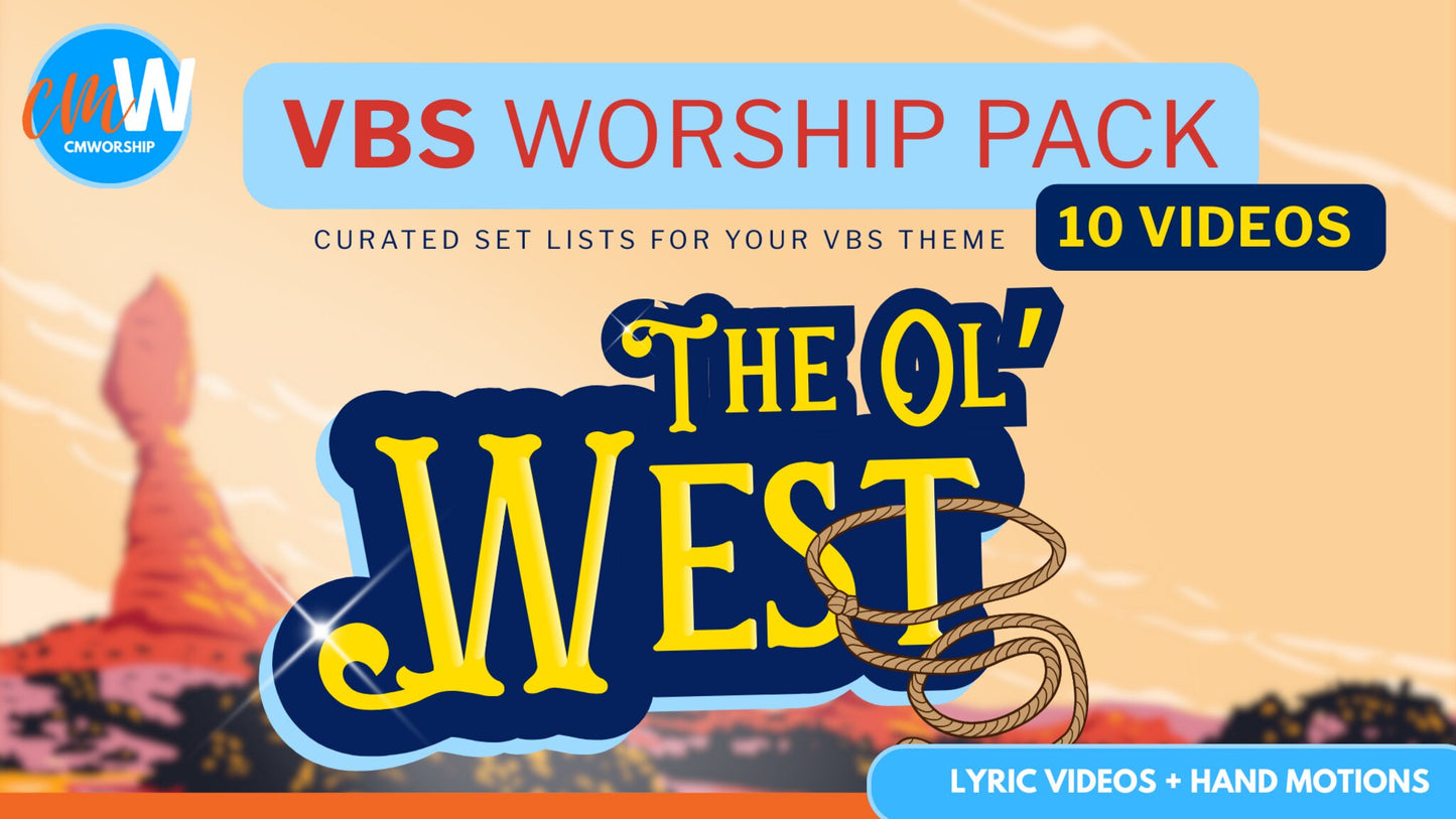 VBS Worship Pack: The Ol' West