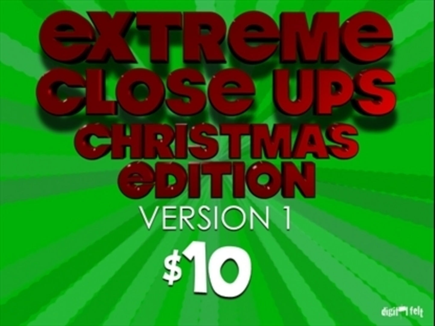 Extreme Close Ups Christmas Version 1