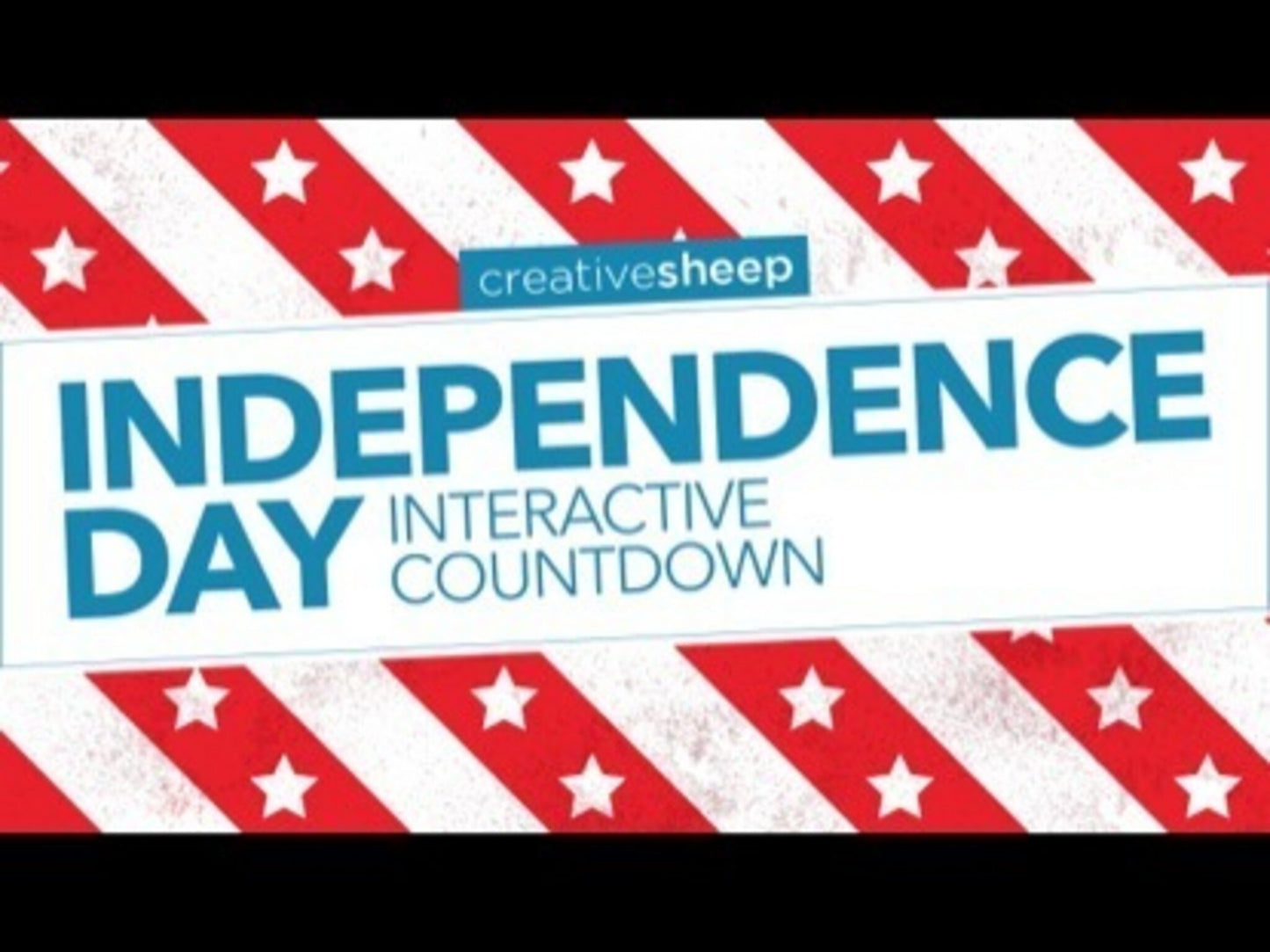 Independence Day Interactive Countdown