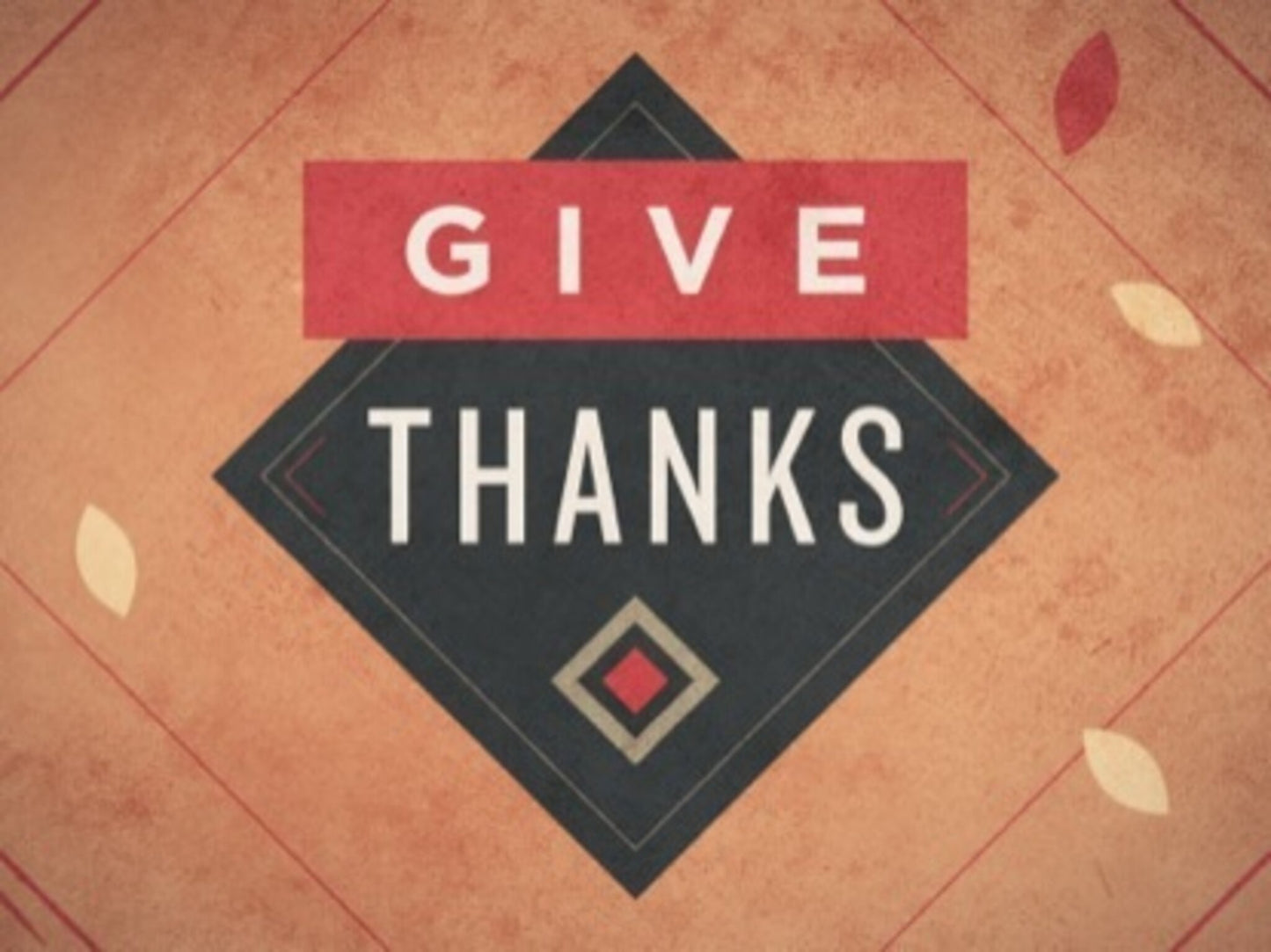 Give Thanks Worship Intro