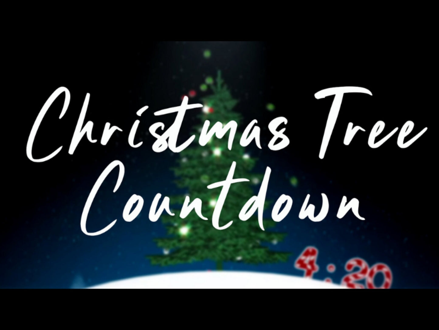 Christmas Tree Countdown