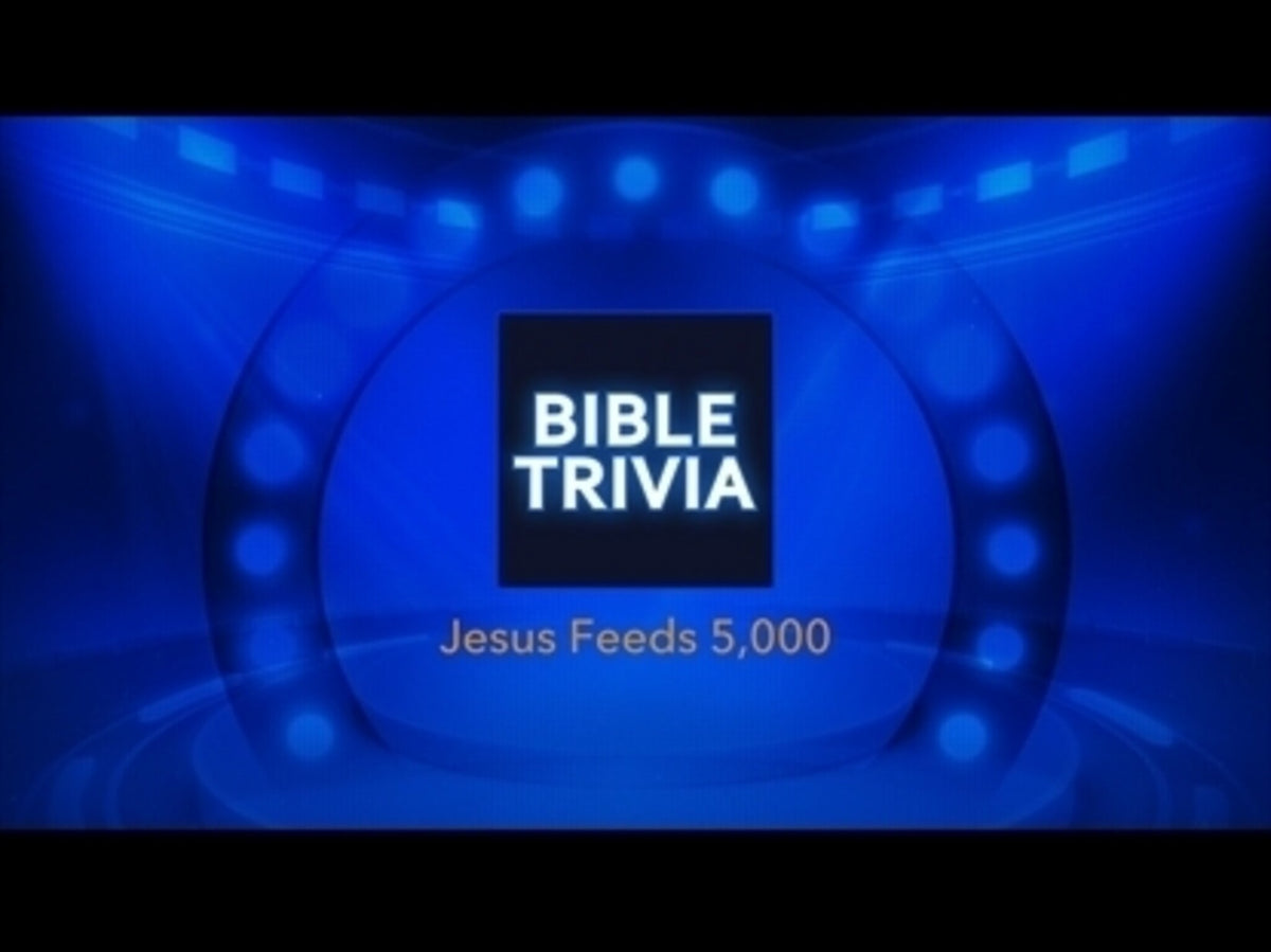 Jesus Feeds 5000 Bible Trivia Game