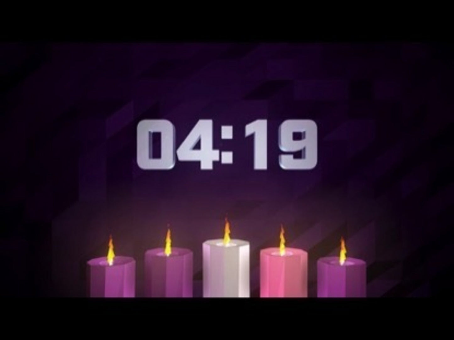 Digital Advent Countdown
