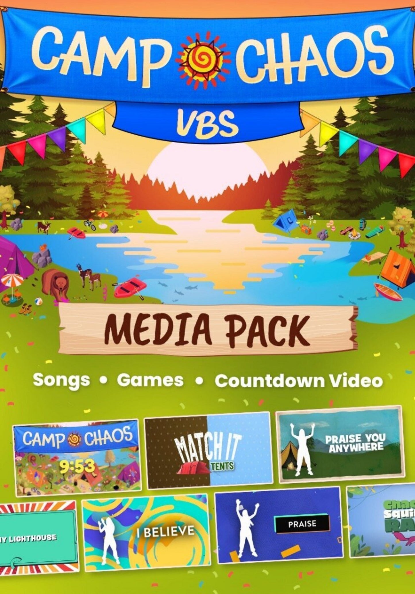 Camp Chaos VBS Media Content