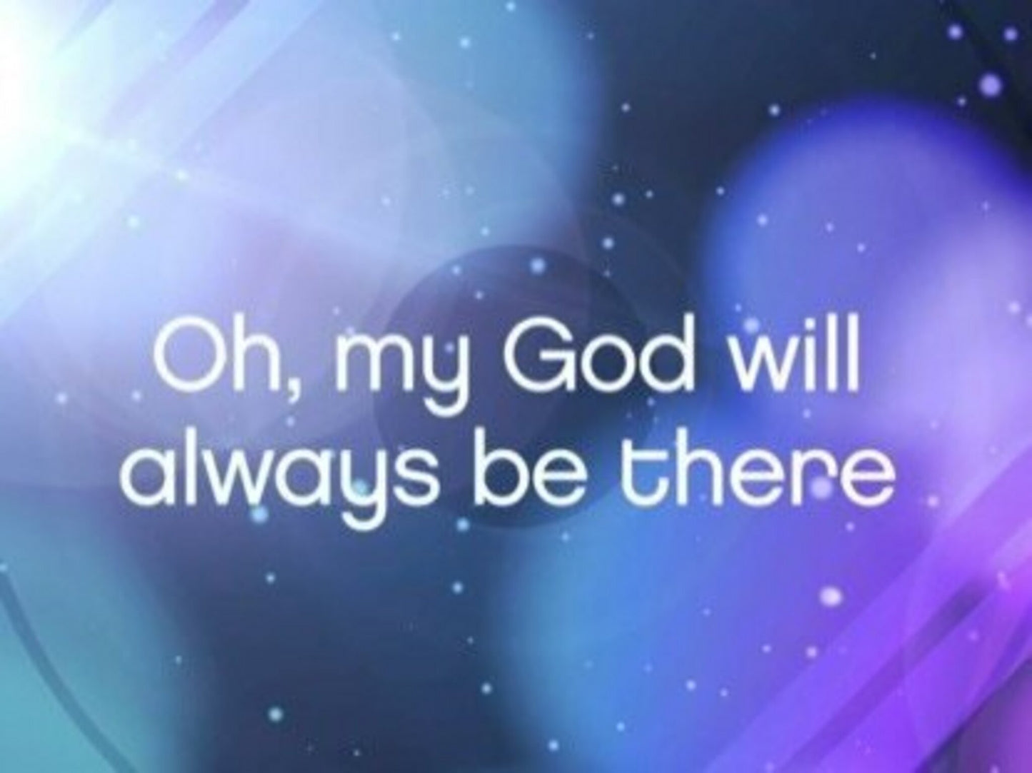 Count On Him