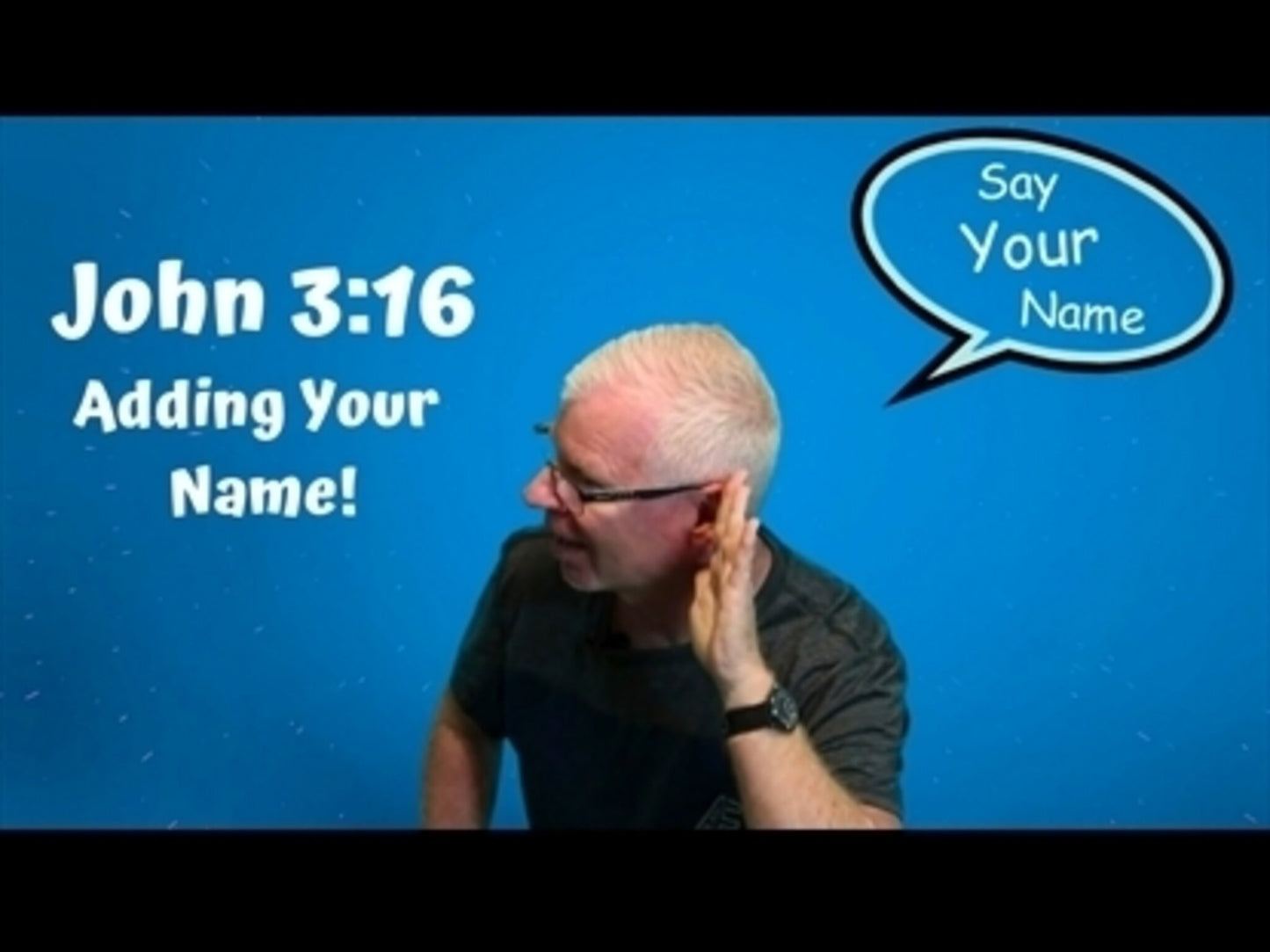 John 3:16 - Interactive Lesson