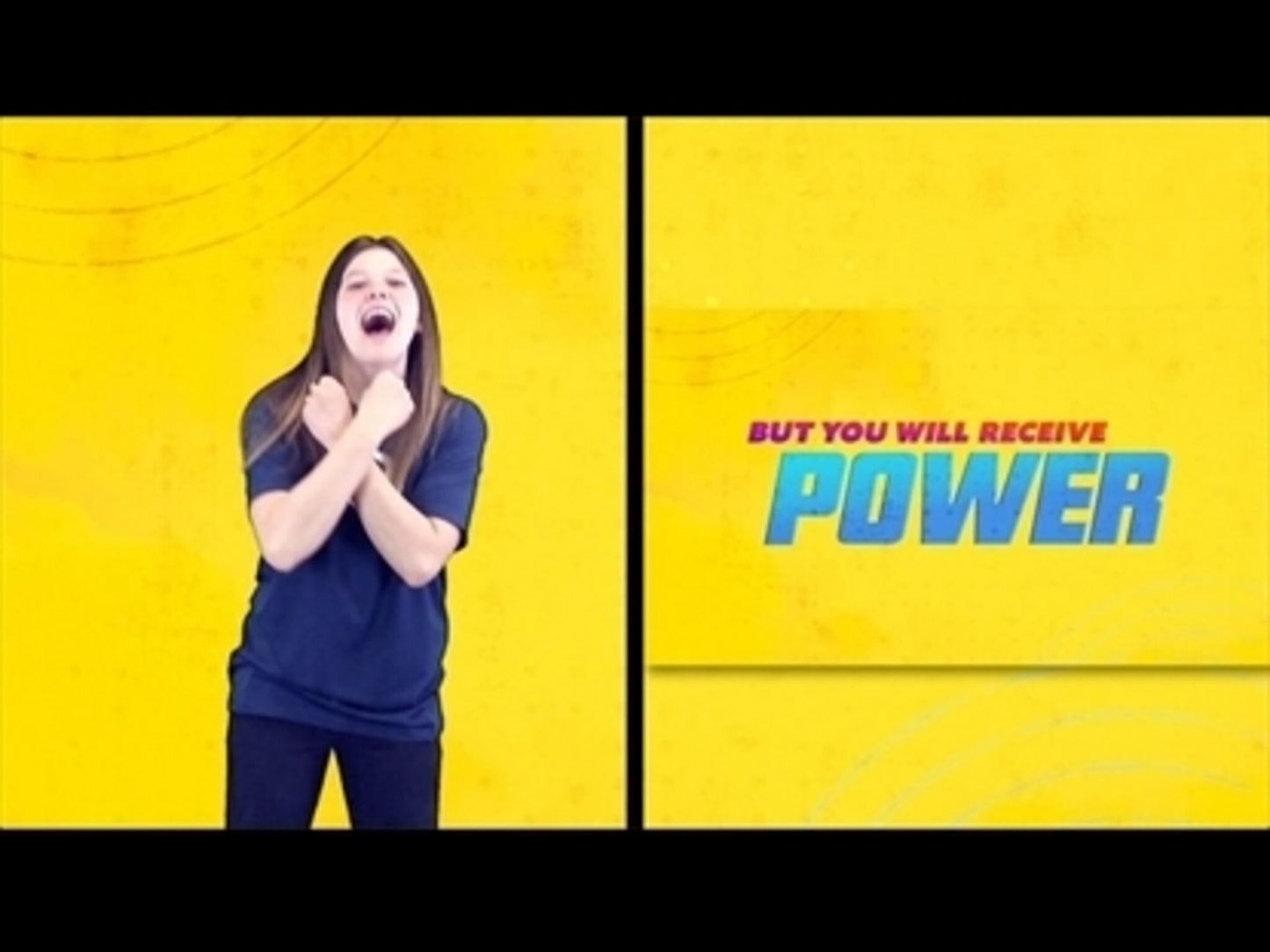 Power Hand Motion Video (Acts 1:8 Esv)