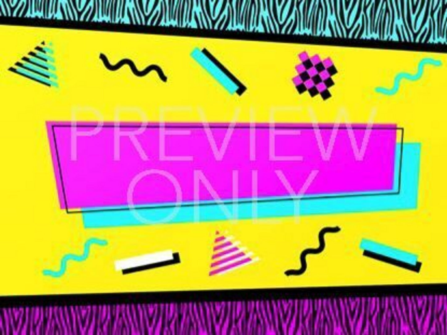 90's Retro Blank Title 01 Still