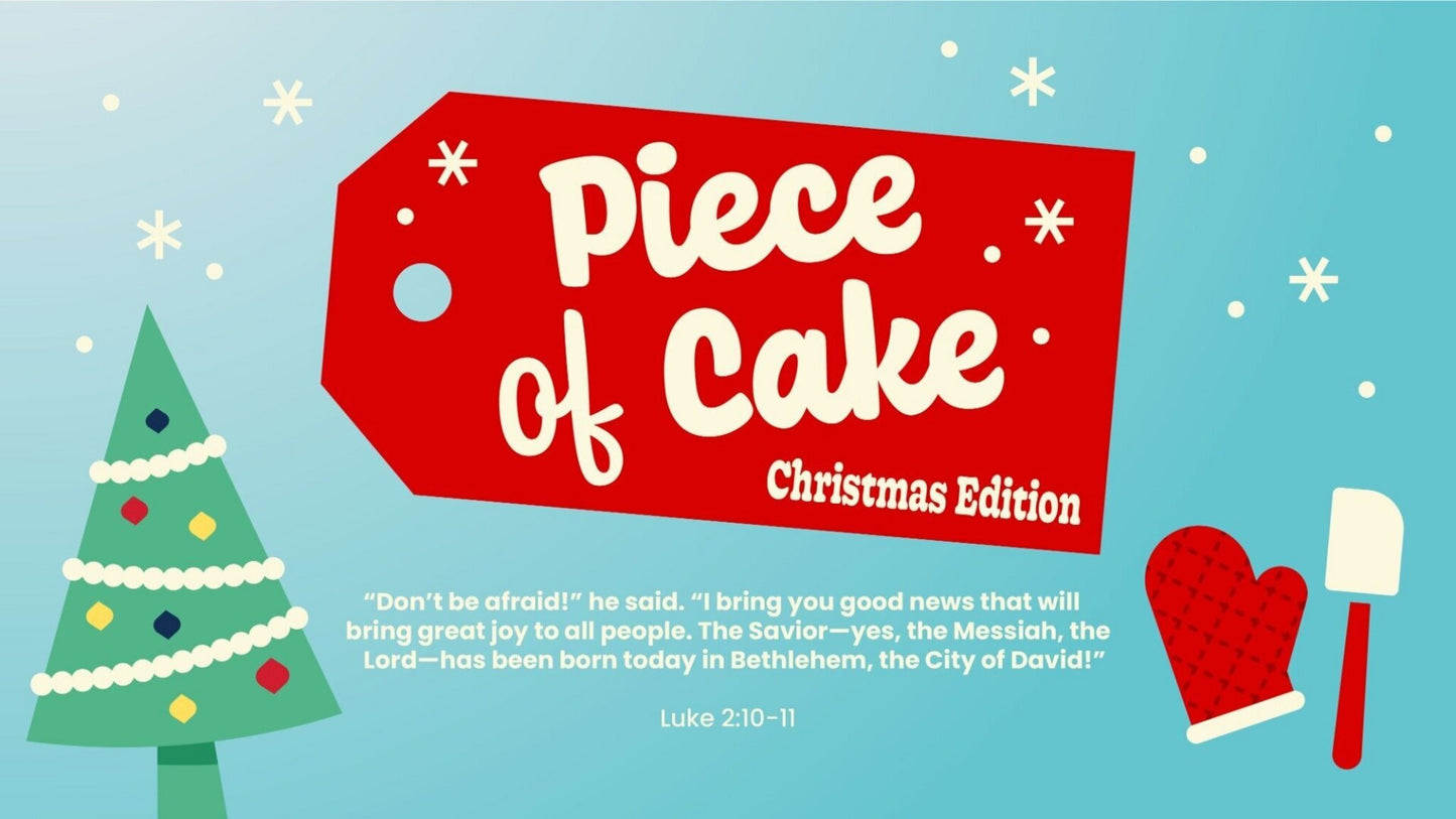 Piece Of Cake - Early Childhood Christmas Curriculum