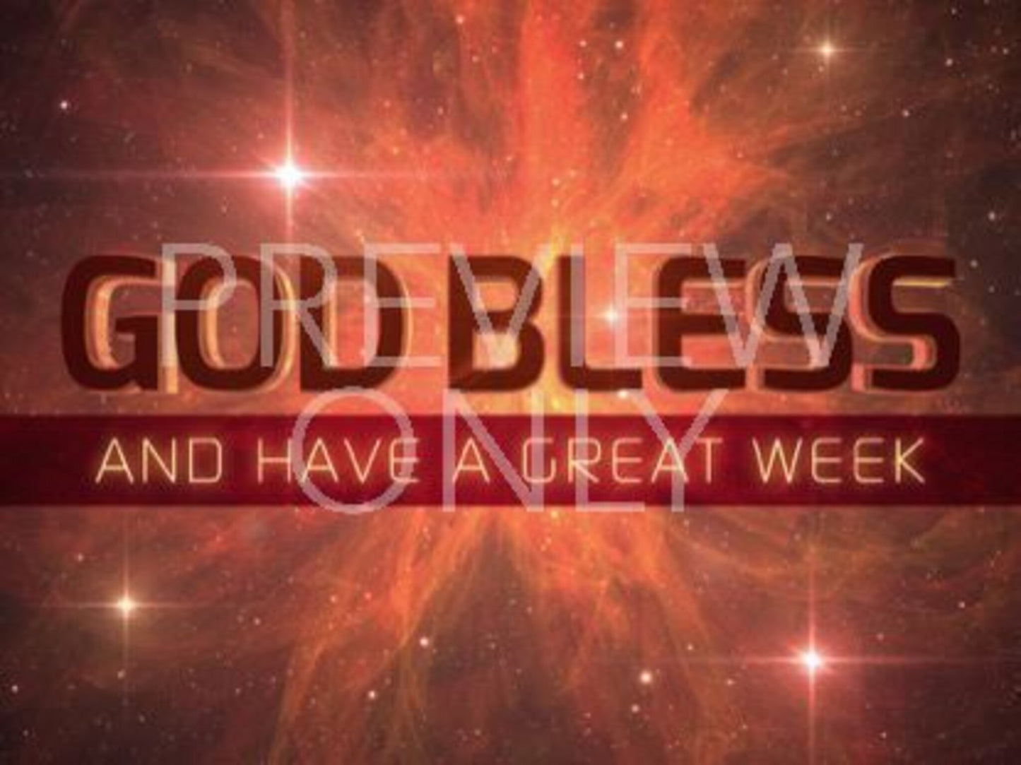 Awesome Galaxy God Bless