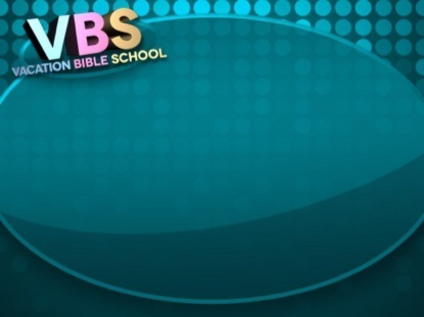 VBS Blue Announcements